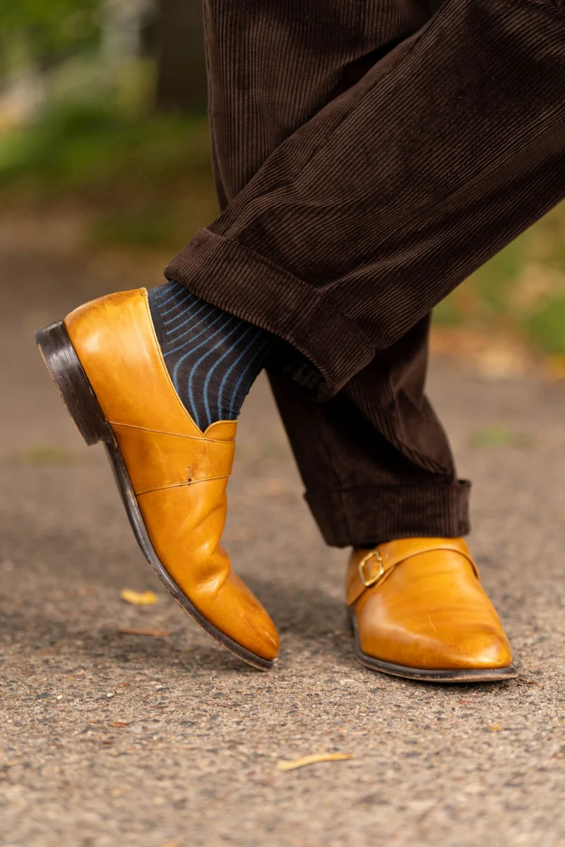 Dark Brown Stancliffe Corduroy Trousers - Image 3