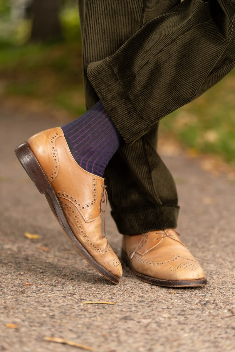 Dark Olive Stancliffe Corduroy Trousers - Image 3