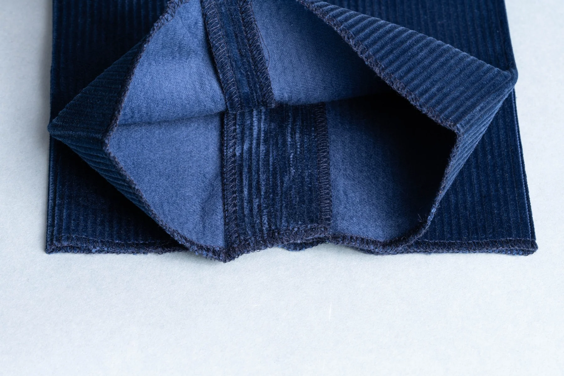 Infantry Blue Stancliffe Corduroy Trousers - Image 7
