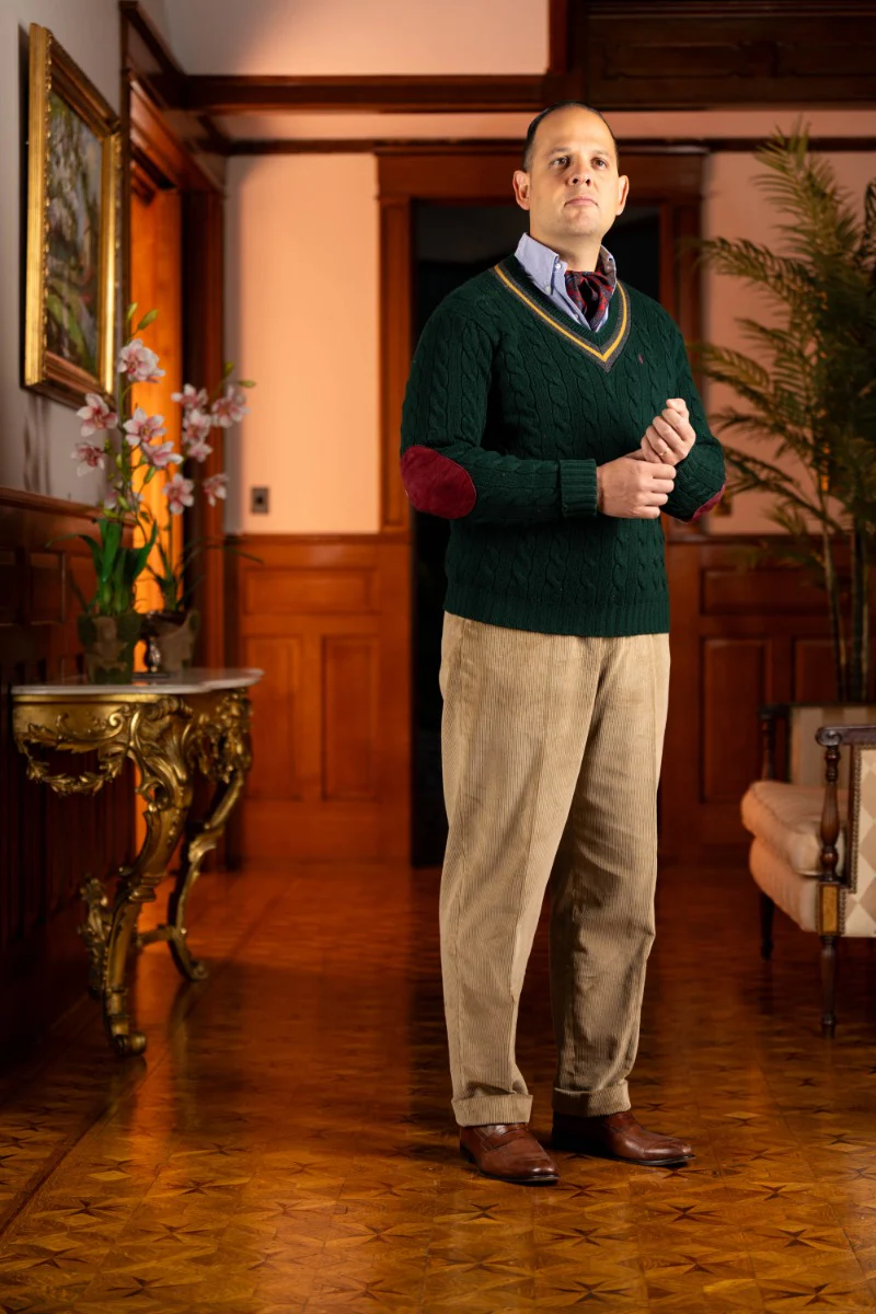 Pale Taupe Stancliffe Corduroy Trousers - Image 5