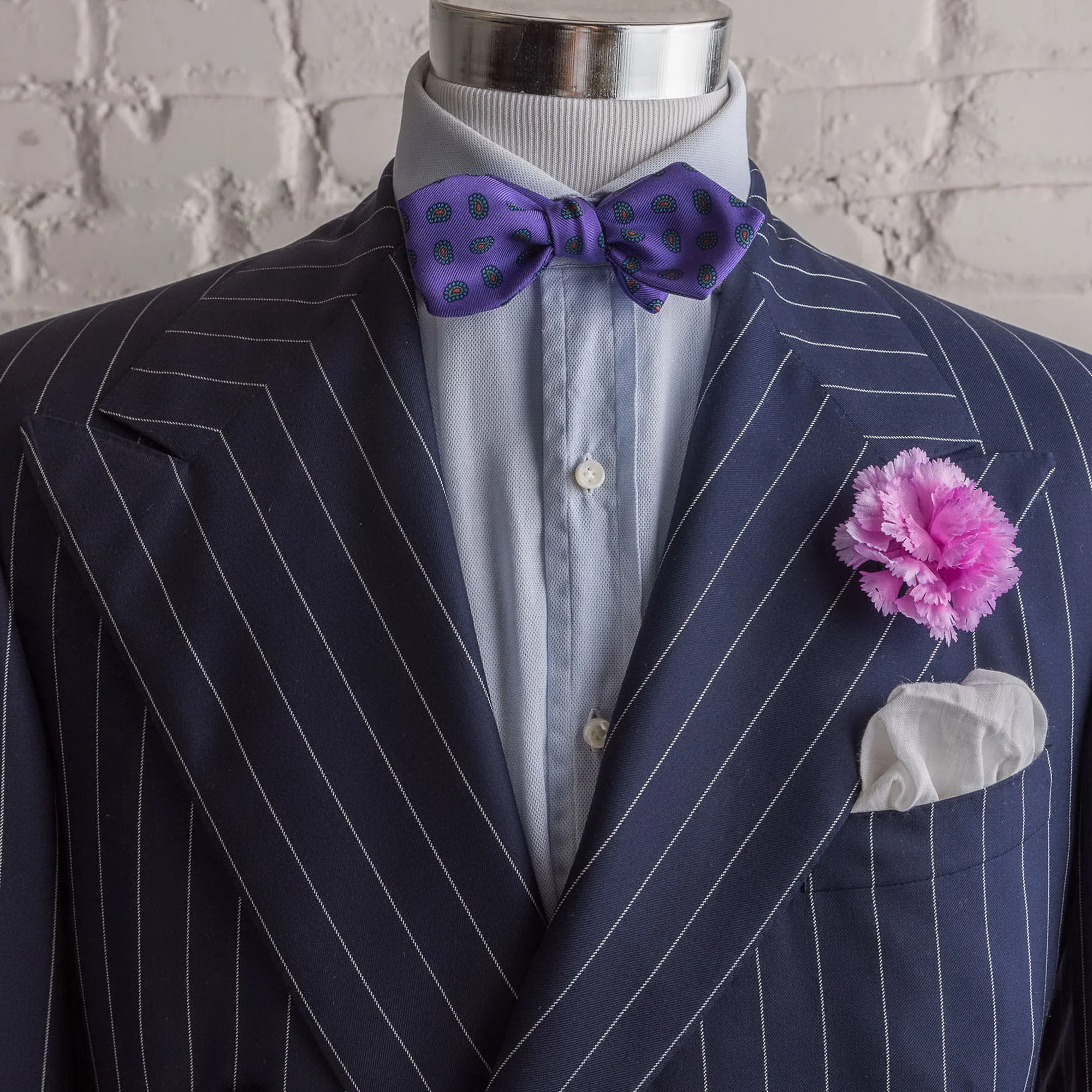 Life-Sized Pink Carnation Boutonnière Flower - Image 6